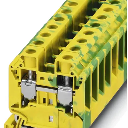 Borne 1.5…25mm² vert/jaune l=12.2mm AWG16…4 