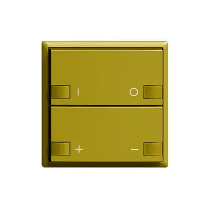 Kit frontal ON-OFF variateur 2c/2t ZEP EDIZIOdue olive 