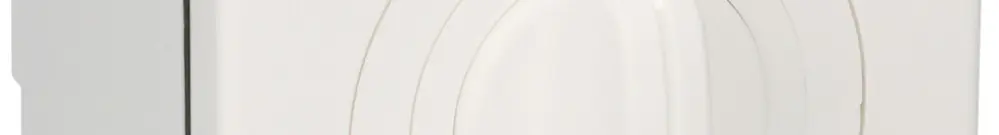 Interruttore AP NEVO, 20A, 1P, 87×87mm, 60°, 0-1, bianco 