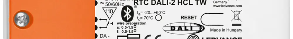 Steuergerät LEDVANCE HCL TW IP20 220…240V DALI 119×30×21mm 