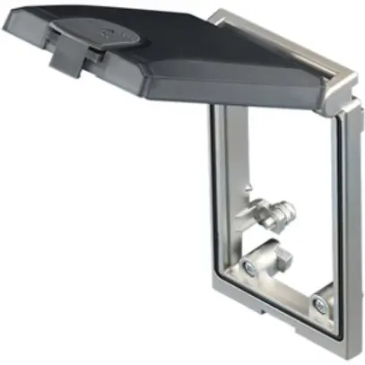 Cadre ENC Rittal SZ 2482.310 double 130×120mm matière synthétique 