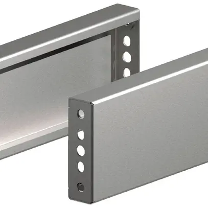 Copertura zoccolo Rittal VX 8660.070 400×100mm set laterale acciaio pregiato 2pz 
