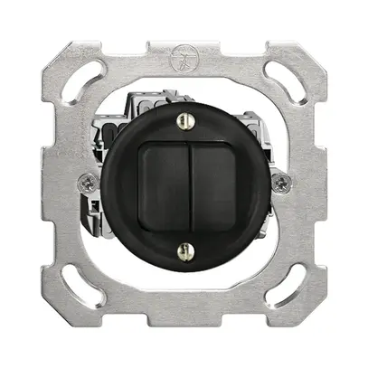 UP-Drucktaster 2×A-R/1L schwarz FH 