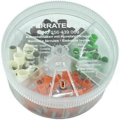 Capicorda assortiti Ferratec tipo B isolati SD96 