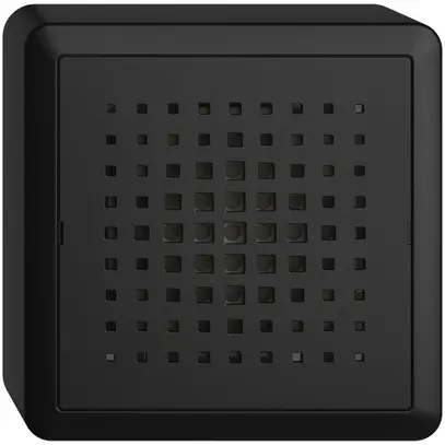 AP-Gong EDIZIOdue 230VAC schwarz elektronisch 