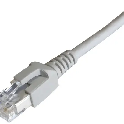 Cavo patch RJ45 Dätwyler 7702 4P, cat.6A (IEC) S/FTP LSZH, grigio, 2.5m 