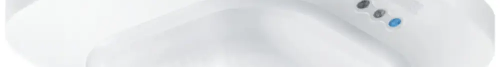 Détecteur de mouvement ENC Steinel IR QUATTRO HD KNX V3 carré blanc 