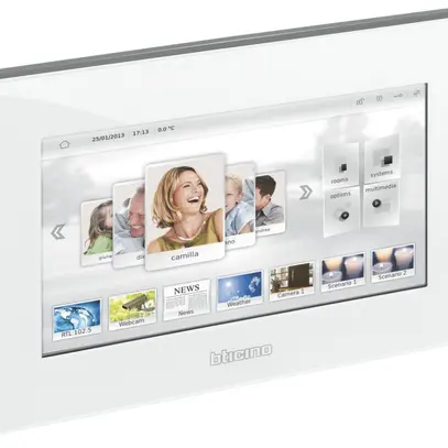 Écran tactile MyHome vidéo 10'' blanc 