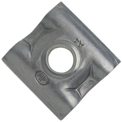 Placca di serraggio Flury FE 85 acciaio inossidabile A4, Ø 6…10mm p.2 conduttore 