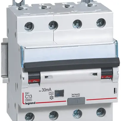 Disgiuntore differenziale Legrand C 4P 20A 6000A 30mA tipo A, 1 pacco=5 pezzi 