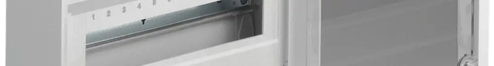 Distributore tehalit 12 moduli grigio chiaro 