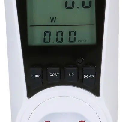 Contatore di energia a innesto intermedio MH KWE-PMB05-SW 10A 2300W 