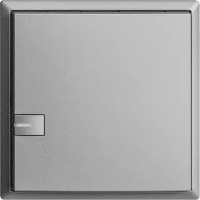Pulsante INC KNX 1×EDIZIOdue silver RGB con LED 