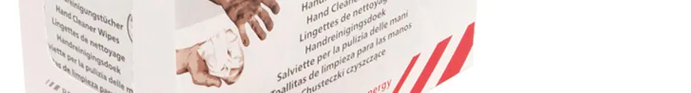 Lingettes pour le nettoyage des mains Cellpack EASY-CLEAN 