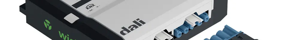 KNX-DALI Gateway Wieland gesis KNX FLEX-DA64 Z 64-DALI 2 