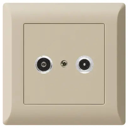 Presa antenna INC kallysto.line R/TV 23dB 2GHz beige 