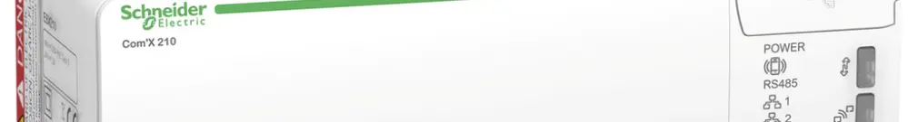 Registratore di dati Schneider Electric ComX, UL 