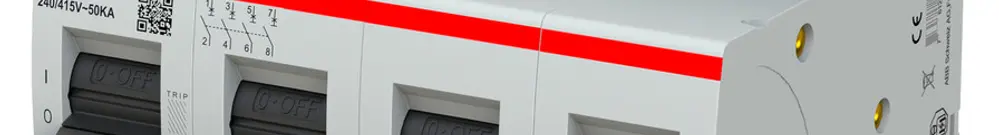 Disjoncteur ABB S804P-B80-R 4P 400V B-80A 50kA 6UM 