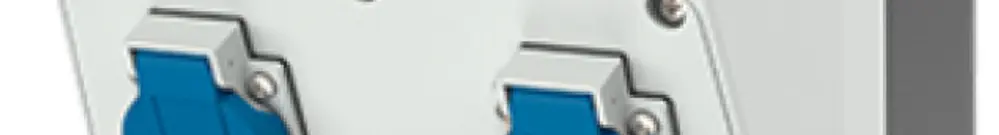 Distributeur de courant Amaxx 63A 3×FI 3×LS 1×T23 1×T25 1×CEE16/5L 2×M40 