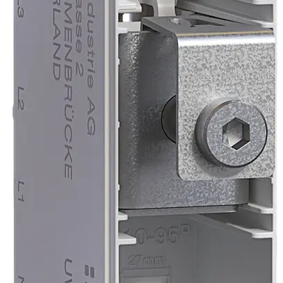 Einspeisemodul Hager uniway 160A, L2, ohne Abdeckhaube, Breite 27mm 