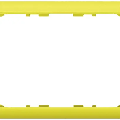 Cadre de recouvrement EDIZIOdue colore pour KNX-Panel 7" lemon 
