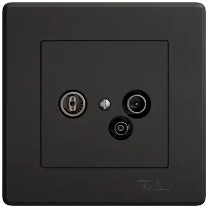 UP-Antennendose TV-R-Daten EDIZIO.liv SNAPFIX® 23dB sz 