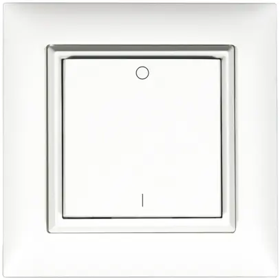 Poussoir RF AP ALADIN EnOcean EDIZIOdue, 1-fois, blanc, I/0 