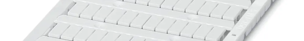 Carta di marcaggio UCT-TM 5 bianco per morsetti 4.6×10.5mm 