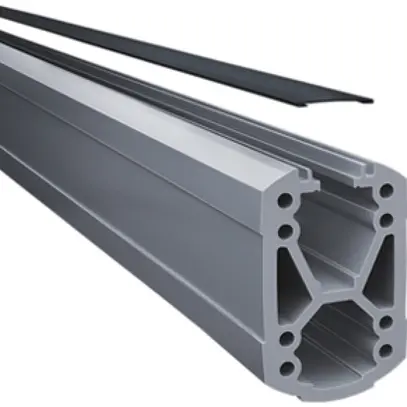Profilé de bras porteur Rittal CP 6212.150 500mm pour CP120 aluminium 