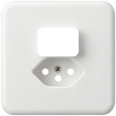 Placca di copertura grd.I. basico bianco per combinazione piccola tipo 13 