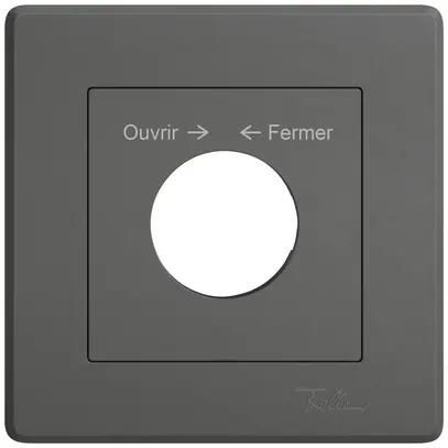 Kit di montaggio INC EDIZIO.liv SNAPFIX® puls.girev.chius.Ouvrir → ← Fermer grs 