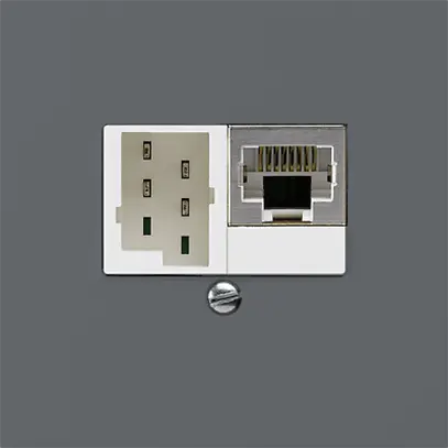 Boîte ENC kallysto 1×RJ45s+1×TT83 anthracite 