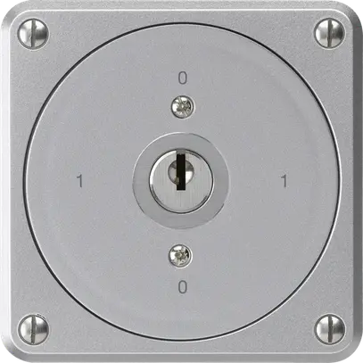 Interrupteur à clé ENC robusto sans clapet 0/1P aluminium pour combinaison 