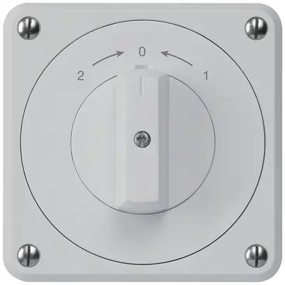 Contact pivotant ENC robusto IP55 gris inverseur 