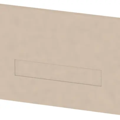Paroi de fermeture/intermédiaire Weidmüller ZAP/TW ZDU16 82.2×43.4mm beige 