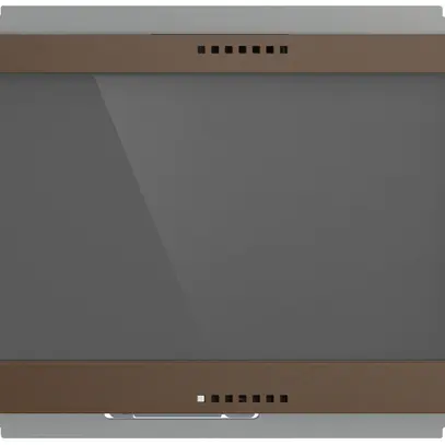 KNX-Panel 7" INC Feller EDIZIOdue FM KNX Data Secure coffee 