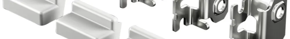 Fissaggio murale Rittal AX, per AX/KX, D=20mm, acciao pregiato V2A 