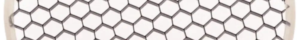 Diffuseur SLV NUMINOS L Wabe, pour réduire l'éblouissement, Ø56.5mm 