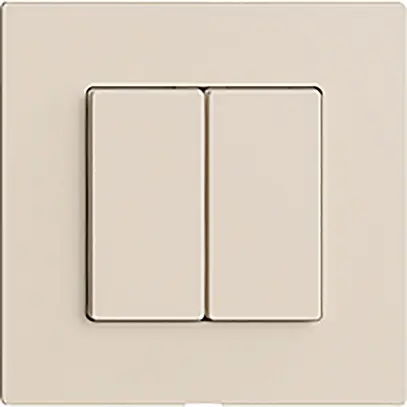 Interruttore 2K/2T WLAN Edue Wiser crema 