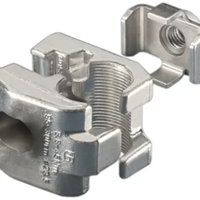 Morsetto per sbarra collettrice Rittal SV 9676.730 300mm² 10mm 