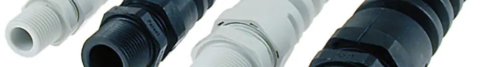 Pressacavo PLICA-TEC-FLEX TYP-C, PG9 per cavo Ø5…8mm 8mm PA IP68 nero 