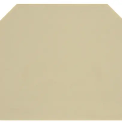 Piastra terminale Weidmüller AST1+5 DB 58×1.5mm beige 