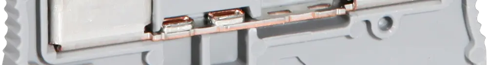 Borne de jonction Push-In CLIPLINE 0.14…1.5mm² gris 