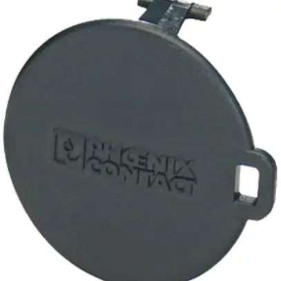 Cappuccio protettivo PX PRC F tondo a scatto nero IP66 