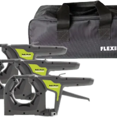 Set di 3 sistemi di guida cavi Roll..Profi Flexipass Ø38mm astuccio incl. 