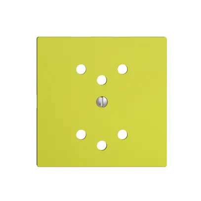 Frontplatte EDIZIOdue 2×T12 lemon 