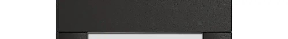 Pulsante 1/1 EDIZIO.liv KNX e UNI c.SNAPFIX® c.LED&targhetta 2×com.semplice ne 