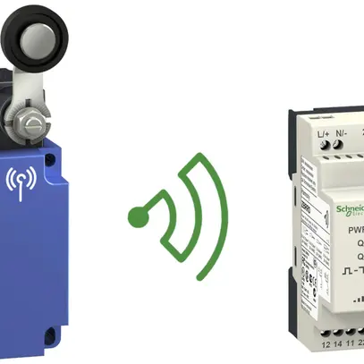 Interruttore di posizione RF OsiSense XCKW131 a.ricev.ZBRRD 