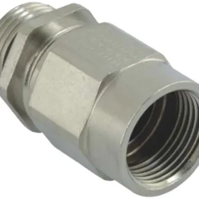 Adattatore AGRO 2×M20 Ø8.0…14.5mm ottone nichelato IP68 