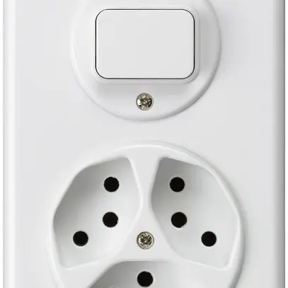 Combinaison ENC I-I 3/1L+3×type 13 blanc basico 